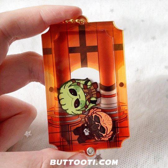 ☆ Coruscant Customizable Shaker Charm ☆