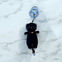 Image 2 of Black Cat Keyring