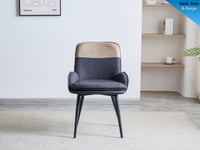 Redmond Grey / Beige Chair (Pair of 2)