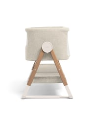 Image 3 of Mamas & Papas Lua Crib & Sheet Bundle - Fawn / Oatmeal - SAVE £24 NOW