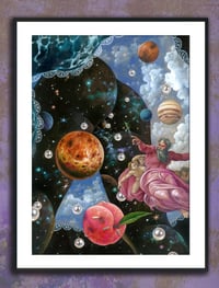 Image 1 of "The center of the universe 2" original