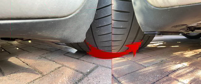 Rear Fender Lip For Porsche Boxster 986 (1 Pair) Rigid Plastic not Rubber Trim