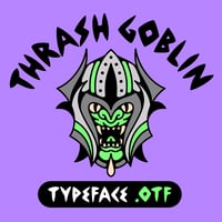 Image 1 of Thrash Goblin Typeface