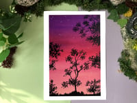 Art Print - Sunset Tree