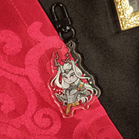 Image 4 of HADES keychains | Zagreus, Thanatos, Moros