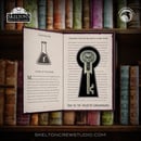 Image 2 of Skelton's Keys to the Classics: Key to Dr. Jekyll's Laboratory from Dr. Jekyll and Mr. Hyde!