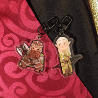 Image 2 of LORD OF THE RINGS keychains | Gimli, Legolas, Aragorn