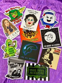 Image 2 of Vegan Halloween Sticker