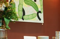 Image 1 of Courgettes and Broad beans painting 