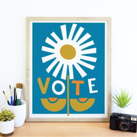 Image 1 of Vote Poster Art Print