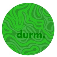 Durham Circle Sticker 