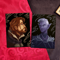 Image 1 of CRITICAL ROLE prints | Essek, Caleb