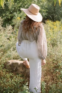 Image 5 of CECILIA Floral Print Cotton Blouse