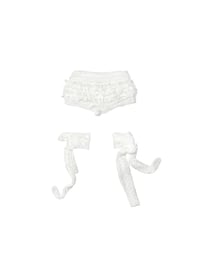Image 5 of Lace shorts with knee pads