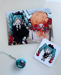 Image 2 of Scottish Miku Postcard