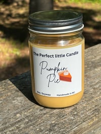 Image 1 of Pumpkin pie soy wax candle 8 oz. 