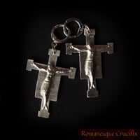 Image 3 of Crucifix Earrings