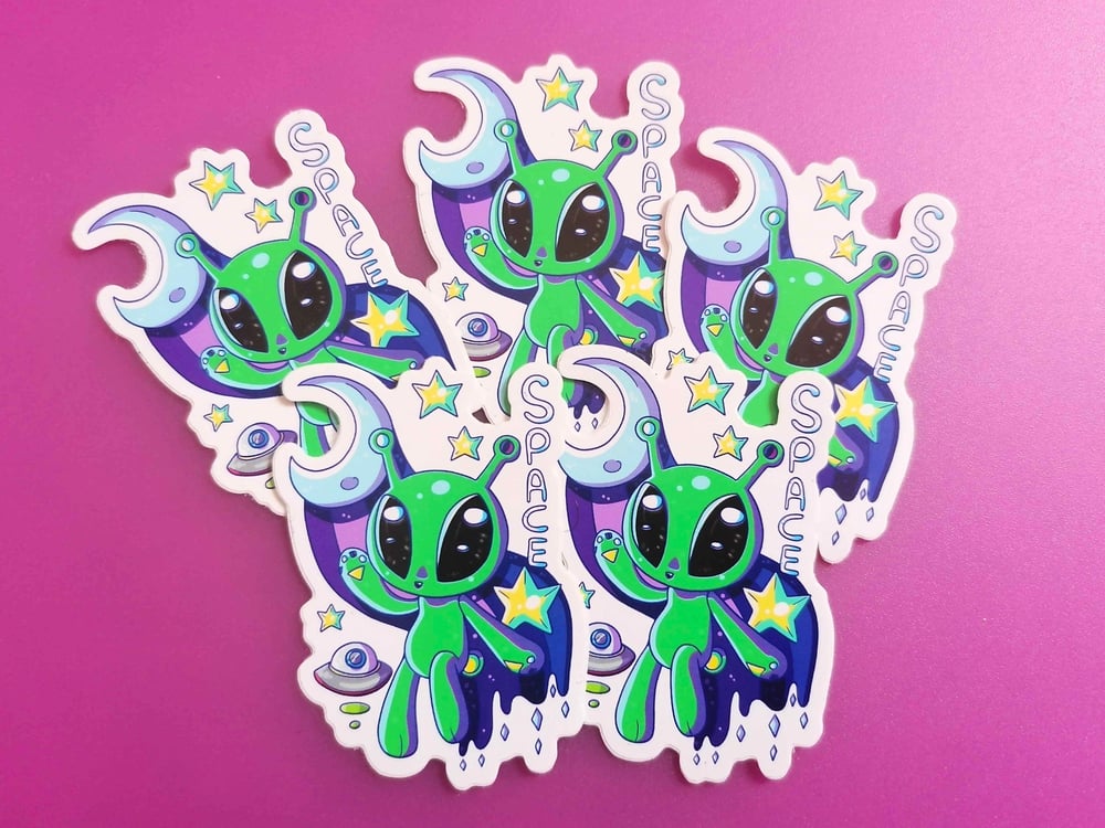 Image of Alien Stickers!