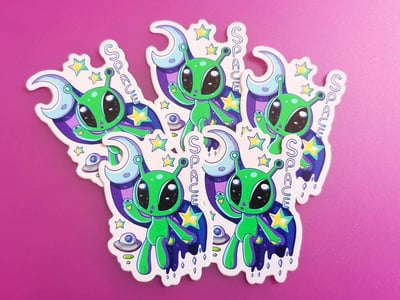 Image of Alien Stickers!