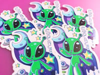 Image 2 of Alien Stickers!