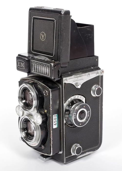 Image of YASHICA TLR 6X6 MEDIUM FORMAT CAMERAS (MAT, EM, 124, G, D, A