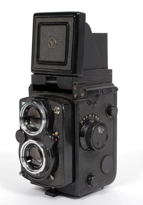 Image of YASHICA TLR 6X6 MEDIUM FORMAT CAMERAS (MAT, EM, 124, G, D, A