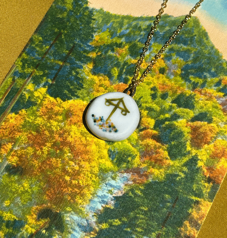 Image of Porcelain Midsommar Pendant #2