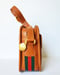 Image of Vtg. Gucci Tan Leather Shoulder/Crossbody Bag