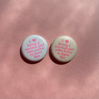 Image 2 of *limited edition* pink celebration buttons