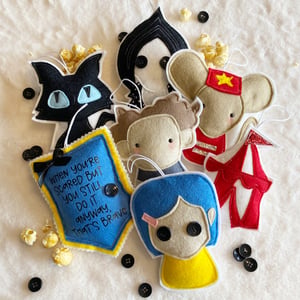 Image of Coraline Quote Pennant Flag