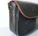 Image of  Vtg. Gucci Black Pebbled Leather Shoulder Bag 