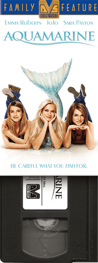 Image 1 of AQUAMARINE Custom VHS