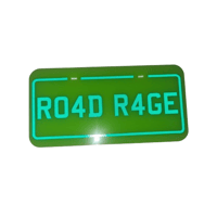 Image 2 of **deadstock** ROAD RAGE Plate