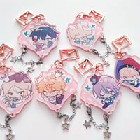 Image 1 of Card Acrylic Charms + PREORDER