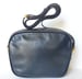 Image of Vtg. Gucci Navy Blue Crossbody Bag.