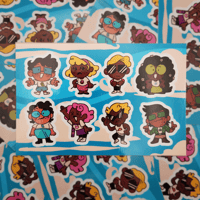 HOMESTUCK —  Beta & Alpha Kids Sticker Sheet