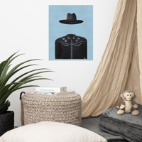 Image 3 of "Magritte Meets West no.2" - Fine Art Print on Matte Paper