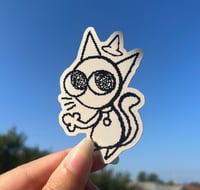 Flipnote Wizcat Sticker
