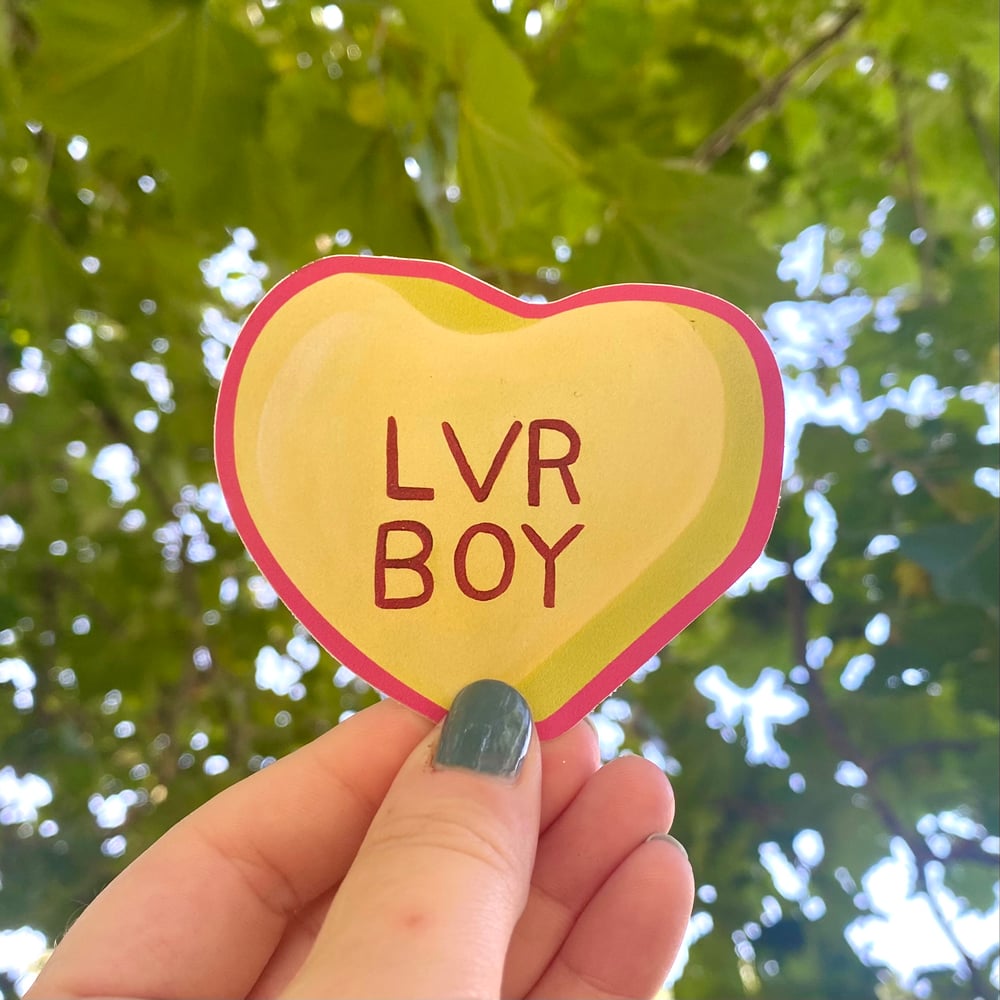 Image of 'LVR BOY' Sticker