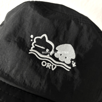 Image 2 of ORV + Vocaloid Embroidery Bucket Hat PREORDER