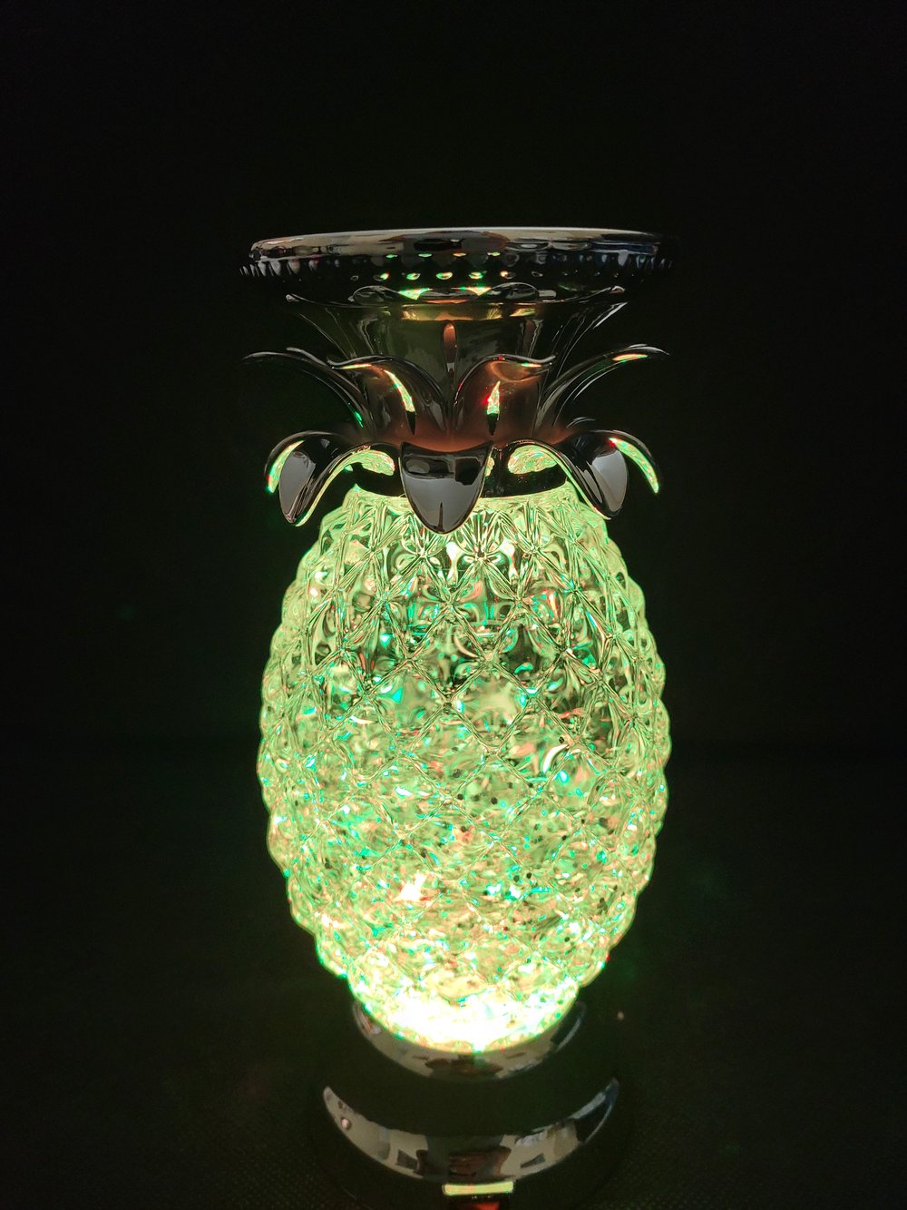 Light Up Candle Holder Silver or Gold 