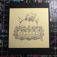 Image 1 of 'HORNZ GUY' - ORiGiNAL POST-iT DOODLE