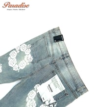 Image 3 of Reason Brand Flower Wreath Jean (Size 36)