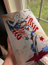 Image 2 of Lady Death 4th of July (2024) Metallic Naughty LE to 2