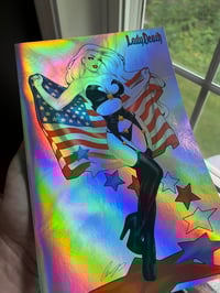 Image 2 of Lady Death 4th of July (2024) Holo Foil LE to 2