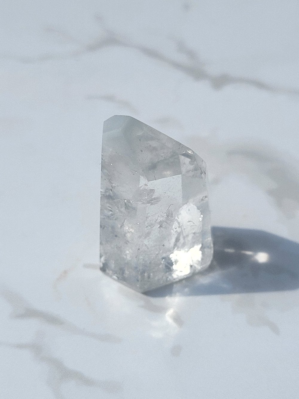 Image of High Quality Blue Tara Quartz Tower Point from Brazil