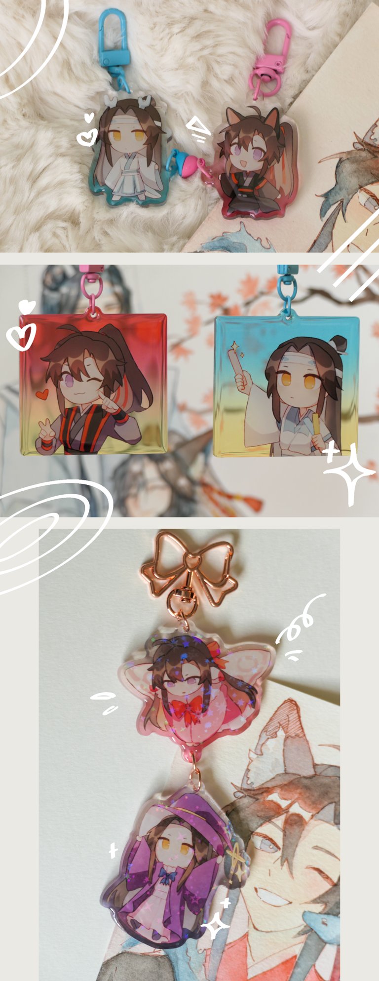 Image of Wangxian Keychains