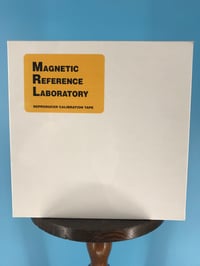 Image 1 of 1/2" 15 IPS MRL Four Frequency IEC (+6) 355 nWb/m Calibration Tape
