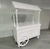 White Candy Cart carriage.