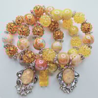 Image 1 of 10 PIECE WHOLESALE BEAUTIFUL ACRYLIC BRACELETS